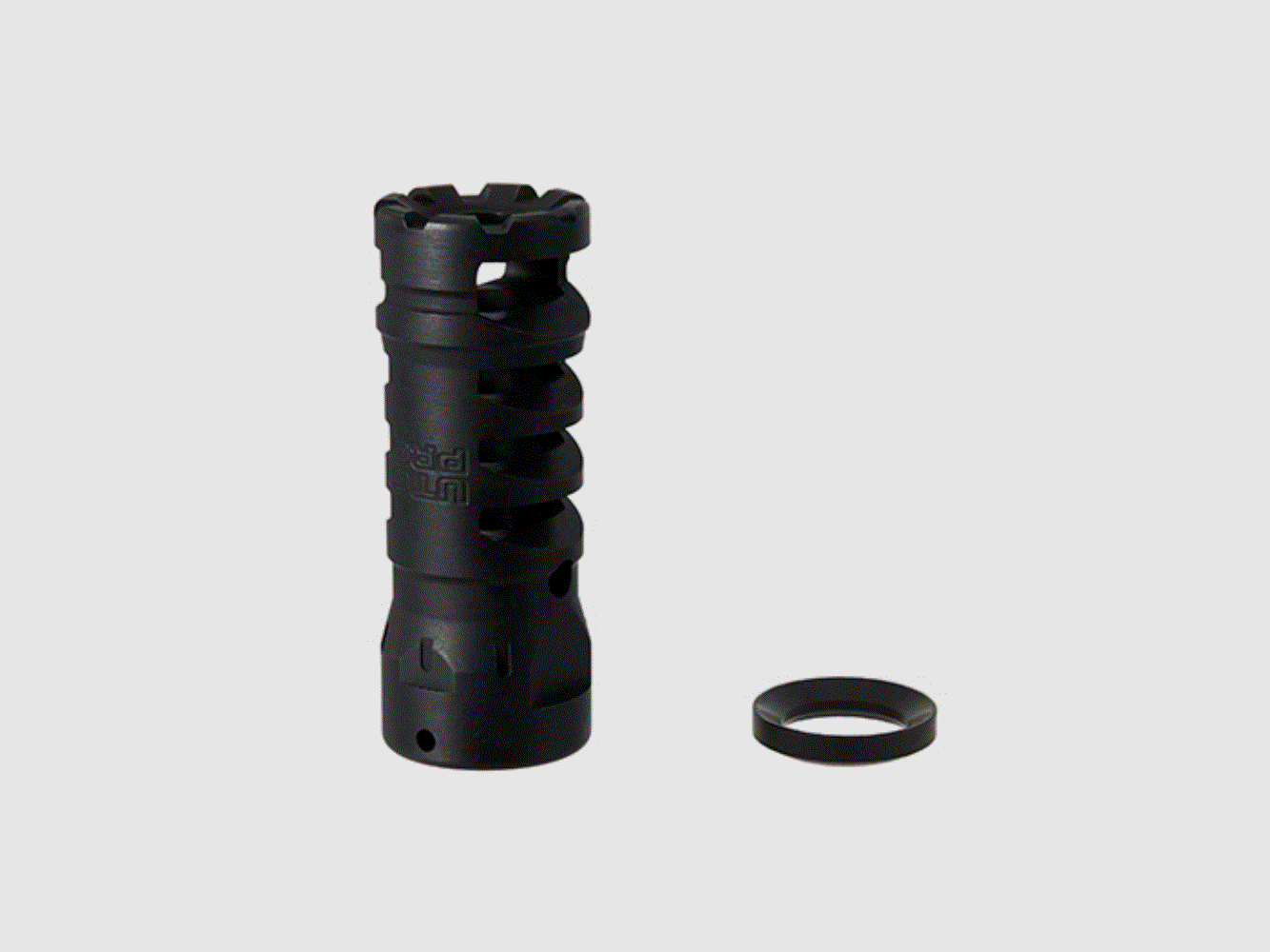 UTG AR15 Muzzle Brake, .223/5.56, 1/2″X28, 2.25″ Length