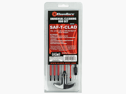 KleenBore - Zestaw wyciorów Universal Saf-T-Clad Rod SAF301