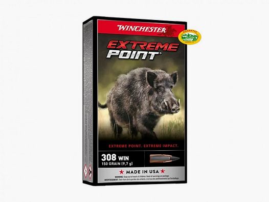 WINCHESTER amunicja kal. .308 Win EXTREME POINT 150gr.