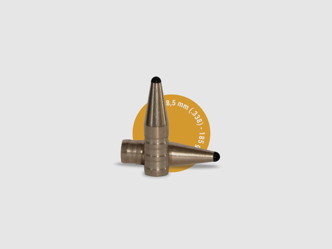 FOX KOGELS CLASSIC HUNTER KAL. 8,5 MM (.338) - 185gr 50st, afbeelding 1 van 3