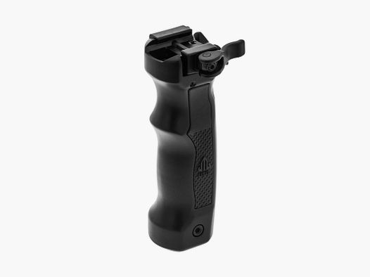 UTG D Grip mit ausklappbarem Zweibein und QD-Picatinny