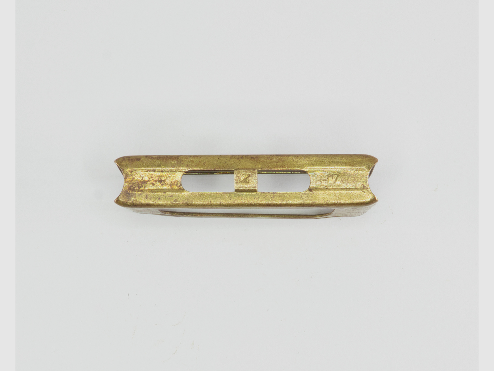 2 Stück original Ladestreifen / Laderahmen für Carcano 6,5 x 52