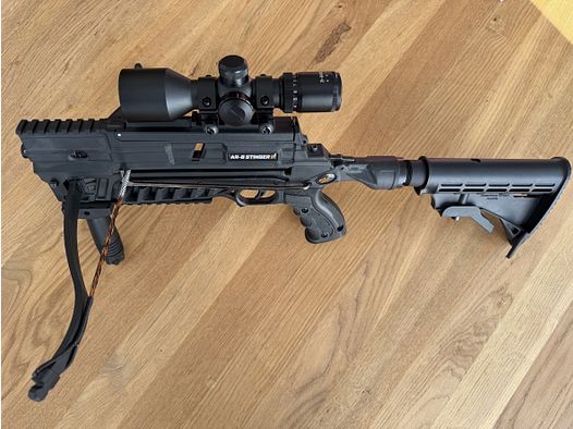 Steambow Stinger II AR-6 Tactical mit Zubehör 🎯