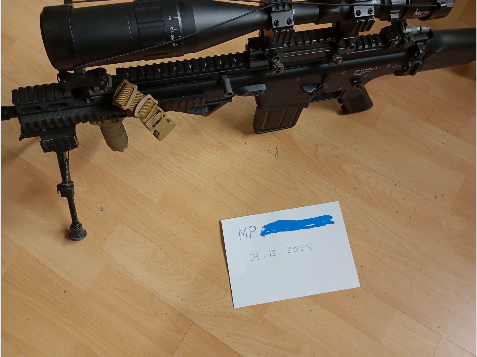 Airsoft Scar MK17 GBB as DMR