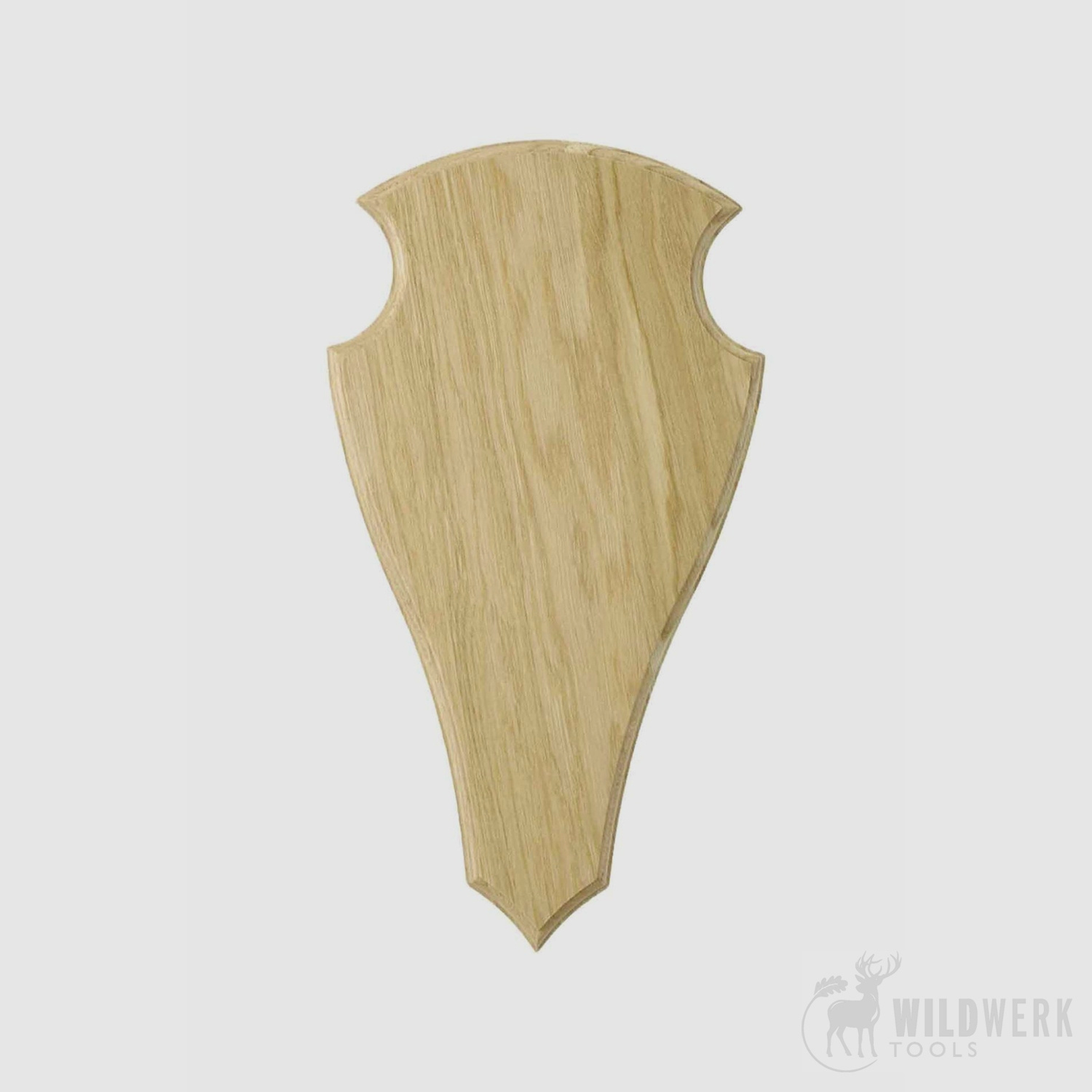 Deer Shield Oak 2, light 29x17 cm