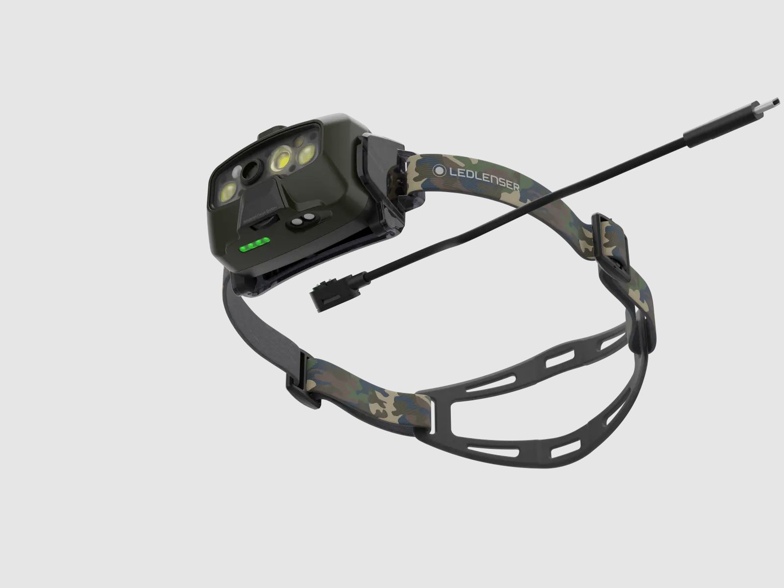 Ledlenser lampada frontale HF8R Core RGB