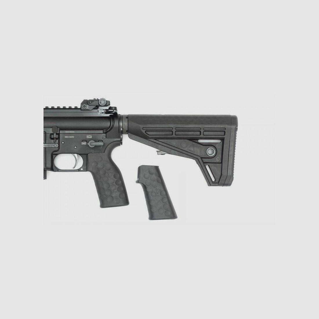 Oberland OA-15 PR M9 SHORT, 12" Heavy Barrel, OA MSR Handguard 9,5", beids. Sicherung, OA M4-Schaft, BUIS