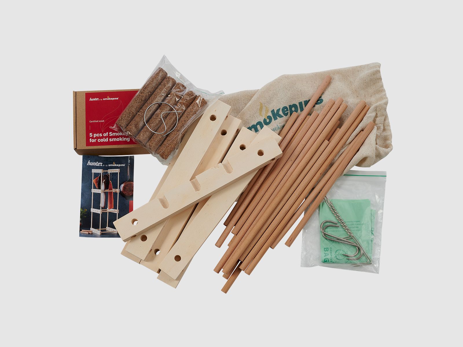 Pacchetto di avvio Smokepins incluso 5 pin