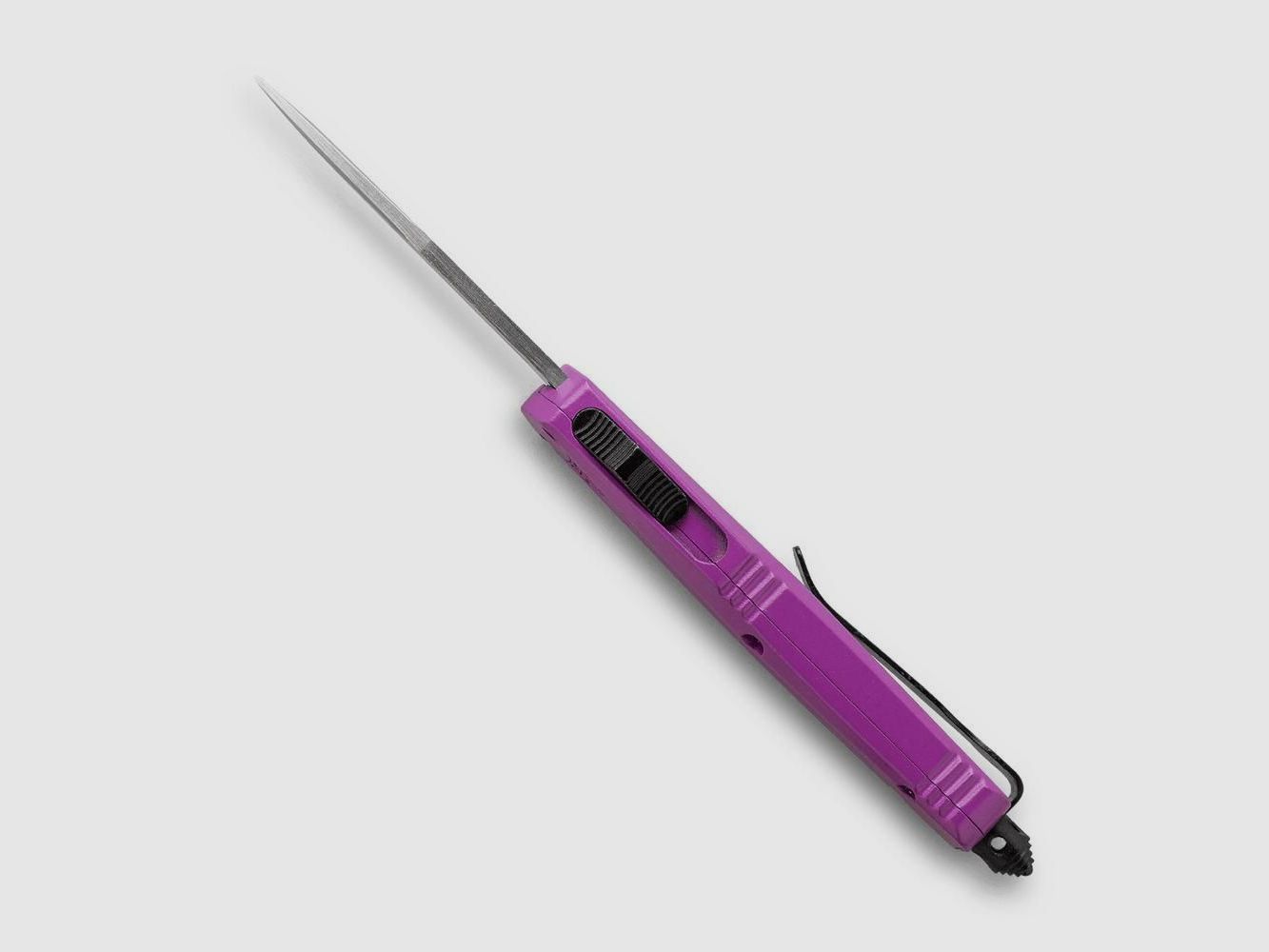 CobraTec Small FS-3 OTF purple automatic knife, image 6 of 10
