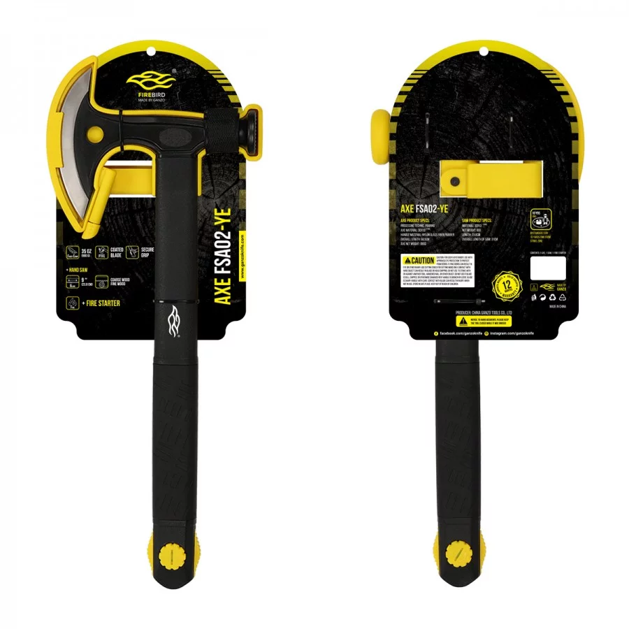 Hacha de mano Firebird Axe FSA02-YE (FSA02-YE), imagen 10 de 18