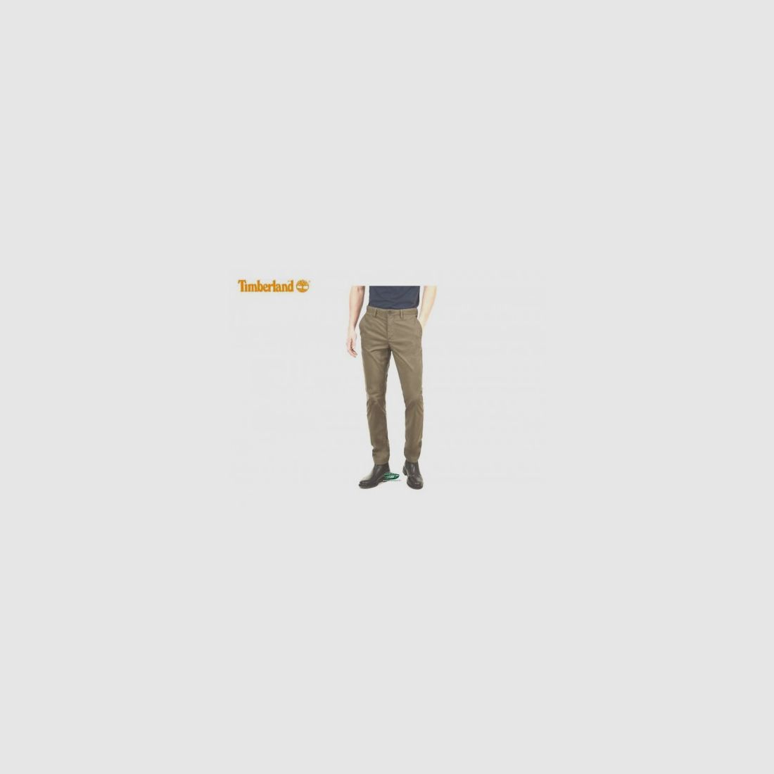 TIMBERLAND Pantalons Chino en Coton Vert
