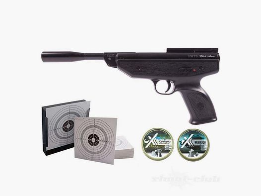 Weihrauch HW 70 Black Arrow GZ Kal. 4,5 mm im Set