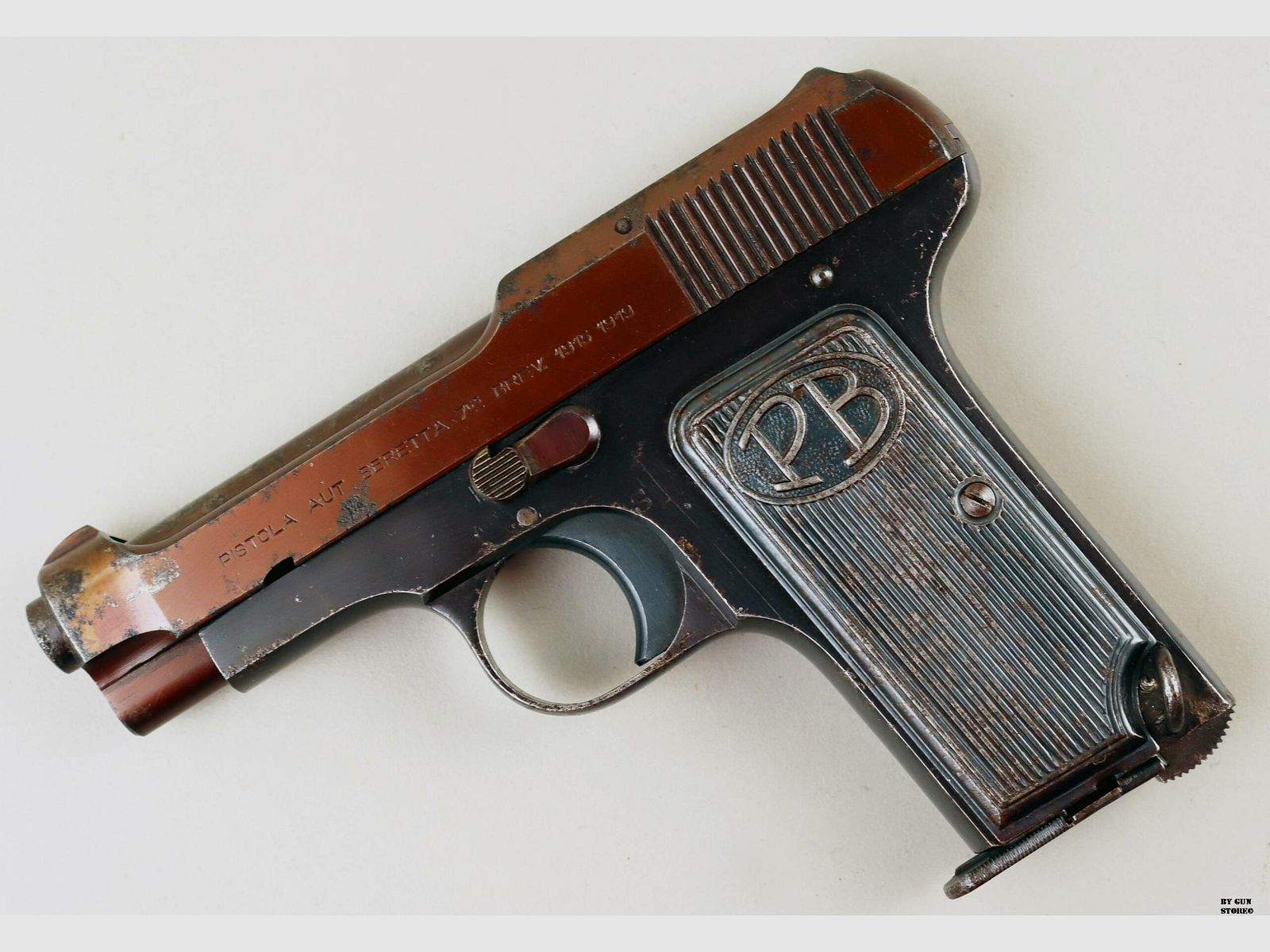Pistole Beretta mod. Brev. 1915 1919 Kal. 7,65 Matr. 225807, Bild 2 von 4