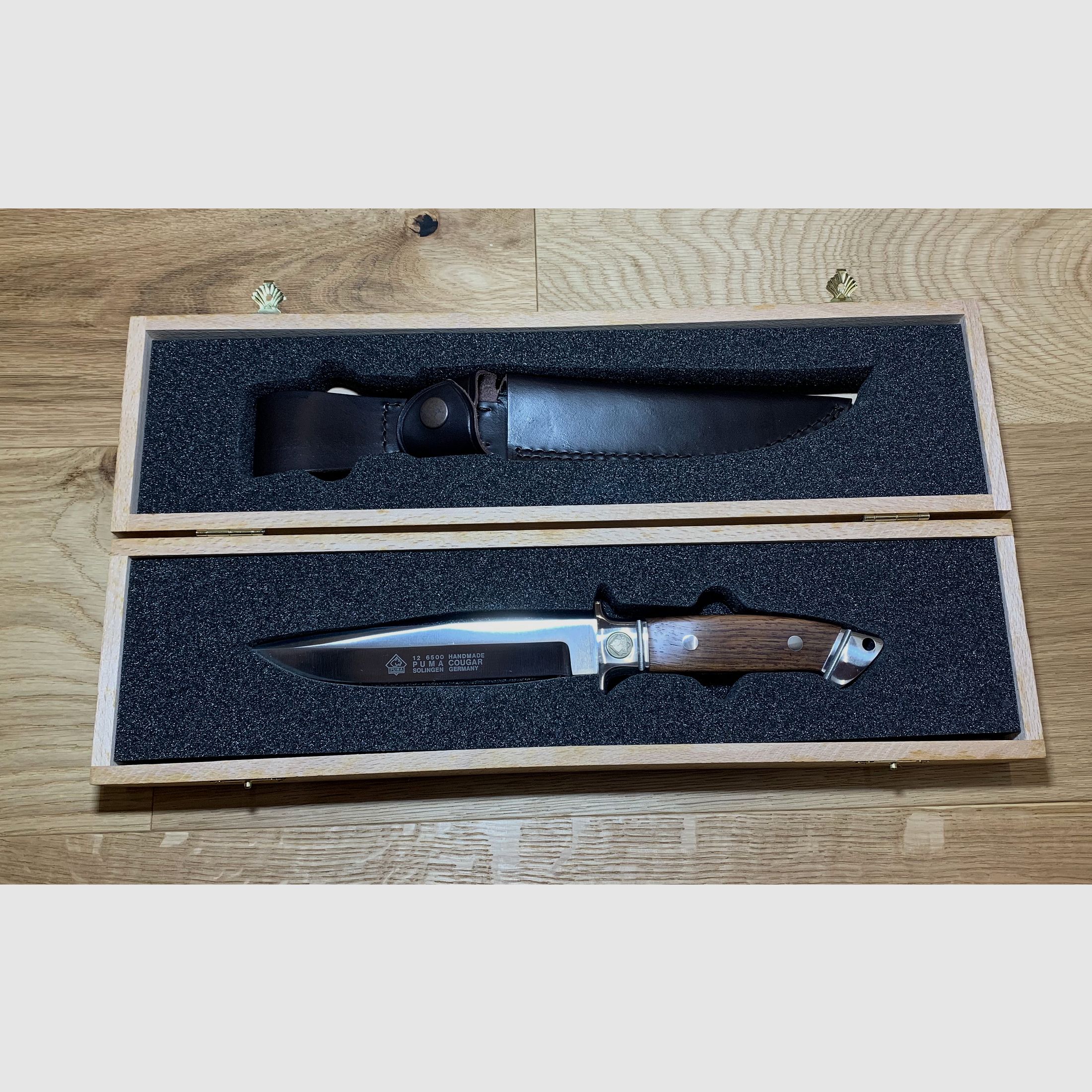 PUMA Jagdmesser COUGAR Holz Sammlermesser