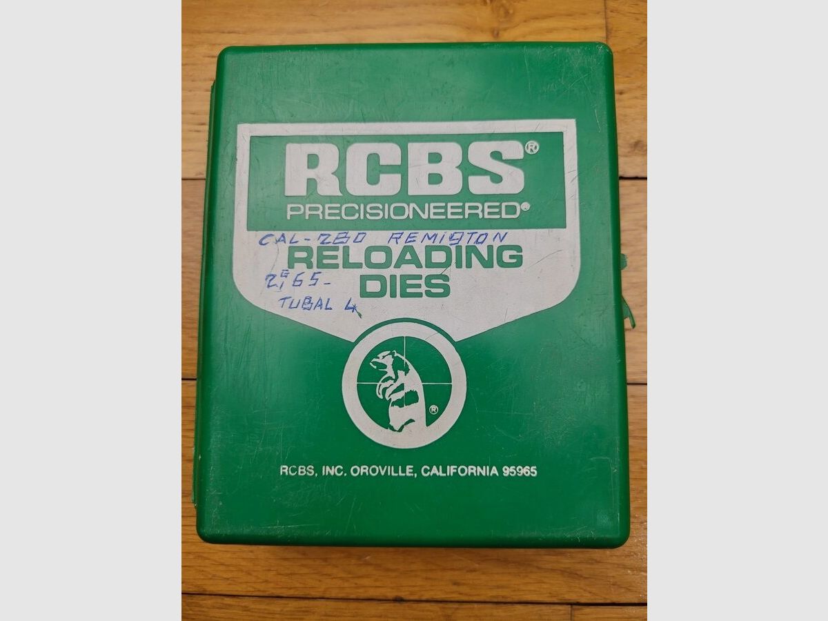 Sehr gutes Set von zwei RCBS-Werkzeugen – Kaliber 280 Remington / 7-06 Rem / 7 Express Rem (das ist dasselbe!) – Ausgezeichneter Zustand, Bild 2 von 4
