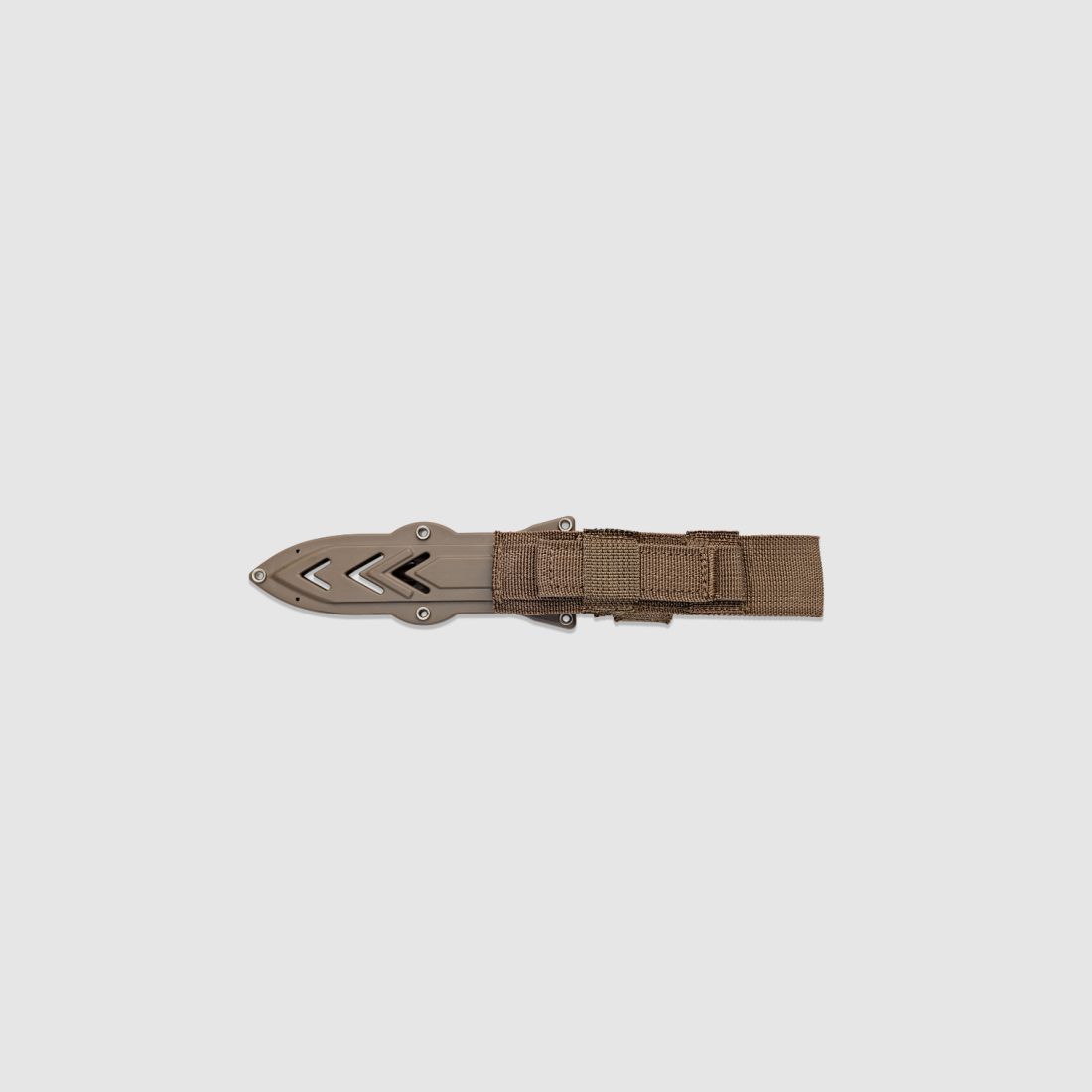 WILDSTEER DAGUE SAS Klinge 137MM Griff Tactiprene Coyote + Etui, Bild 3 von 3
