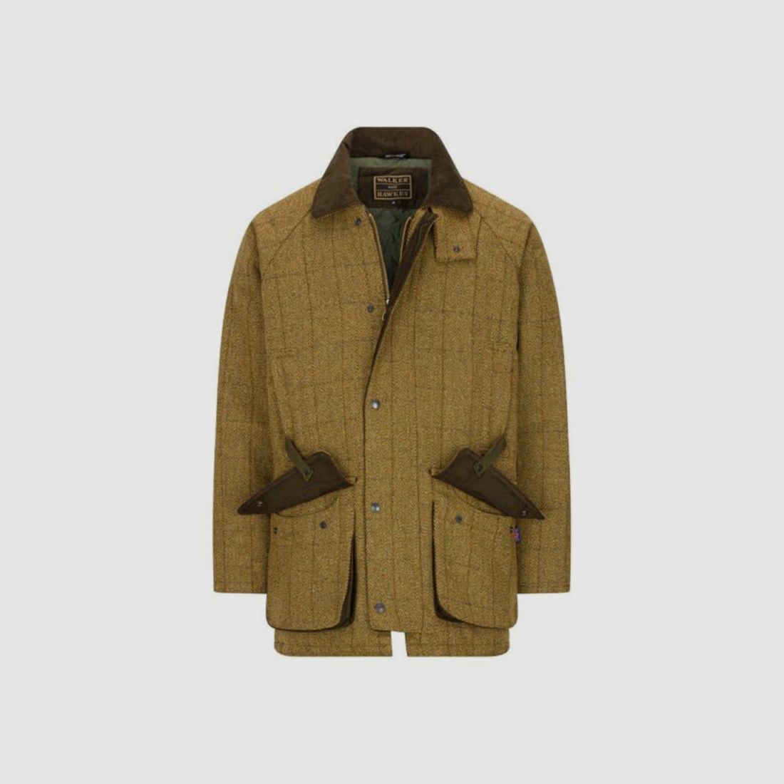 Tweedjacke Barlaston Salbeigrün - Jagd & Outdoor, Bild 2 von 6