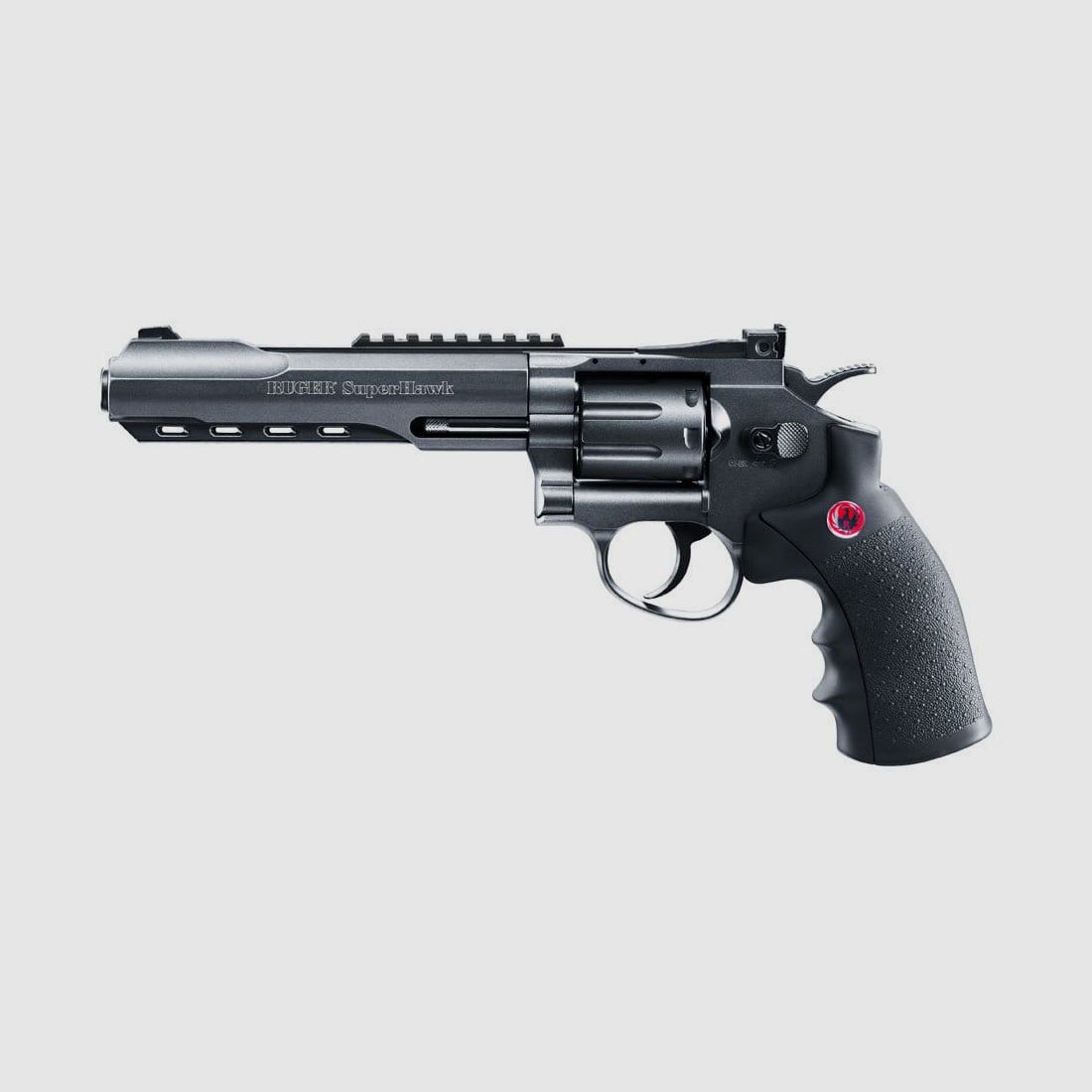 Ruger SuperHawk 6" 6 mm schwarz Softair Revolver