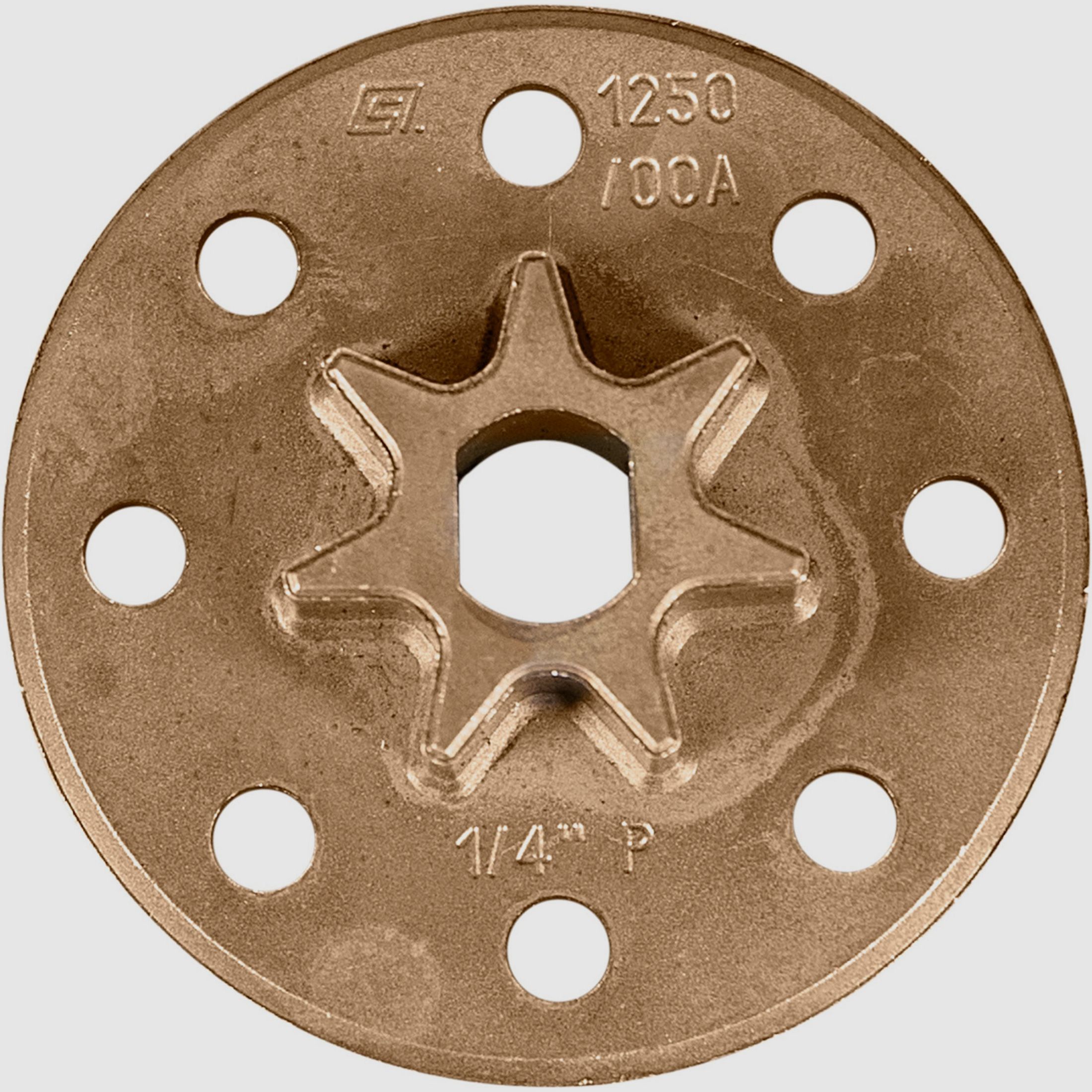 Stihl star chain wheel 1/4", 7 teeth