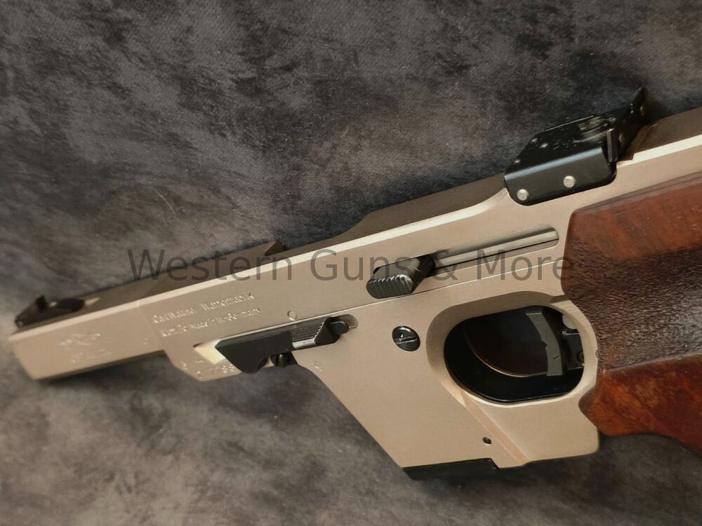 Walther GSP Sport-Matchpistole Kal.22lr. mattvernickelt