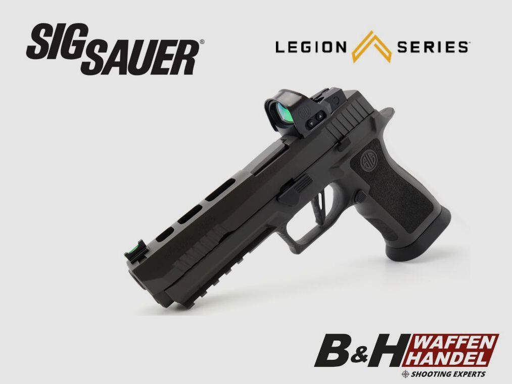 SIG Sauer P320 X5 Legion OR mit ROMEO1PRO Rotpunktvisier fertig montiert