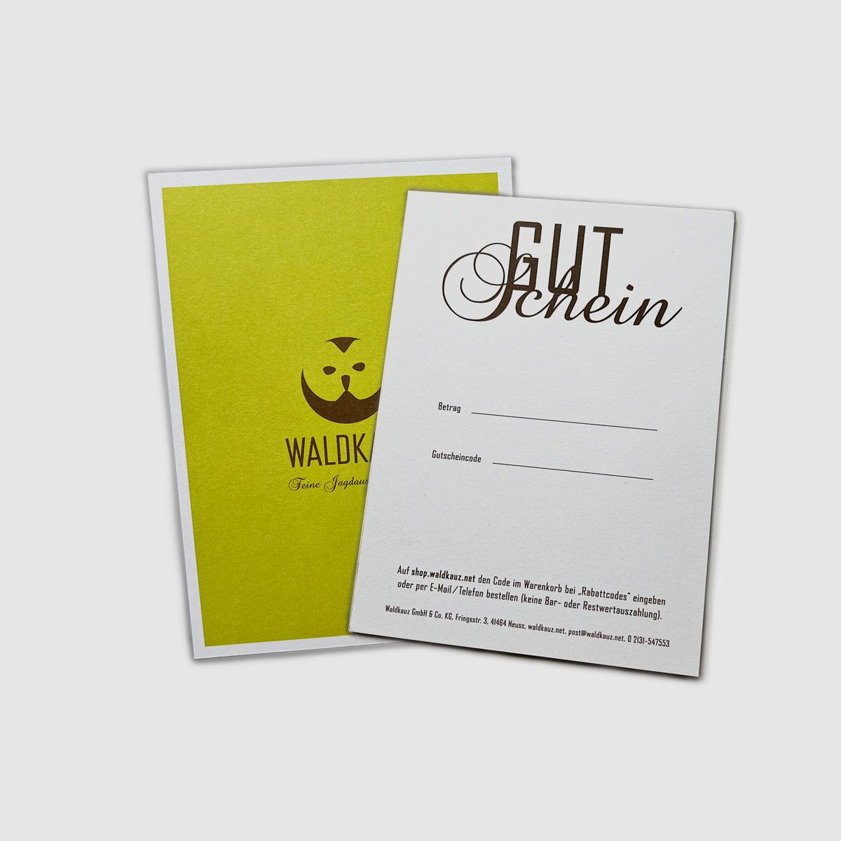 WALDKAUZ gift voucher