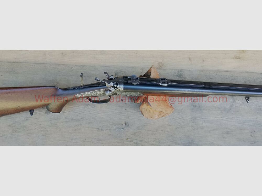 Suhl Hahndrilling um 1900 Sammlerwaffe