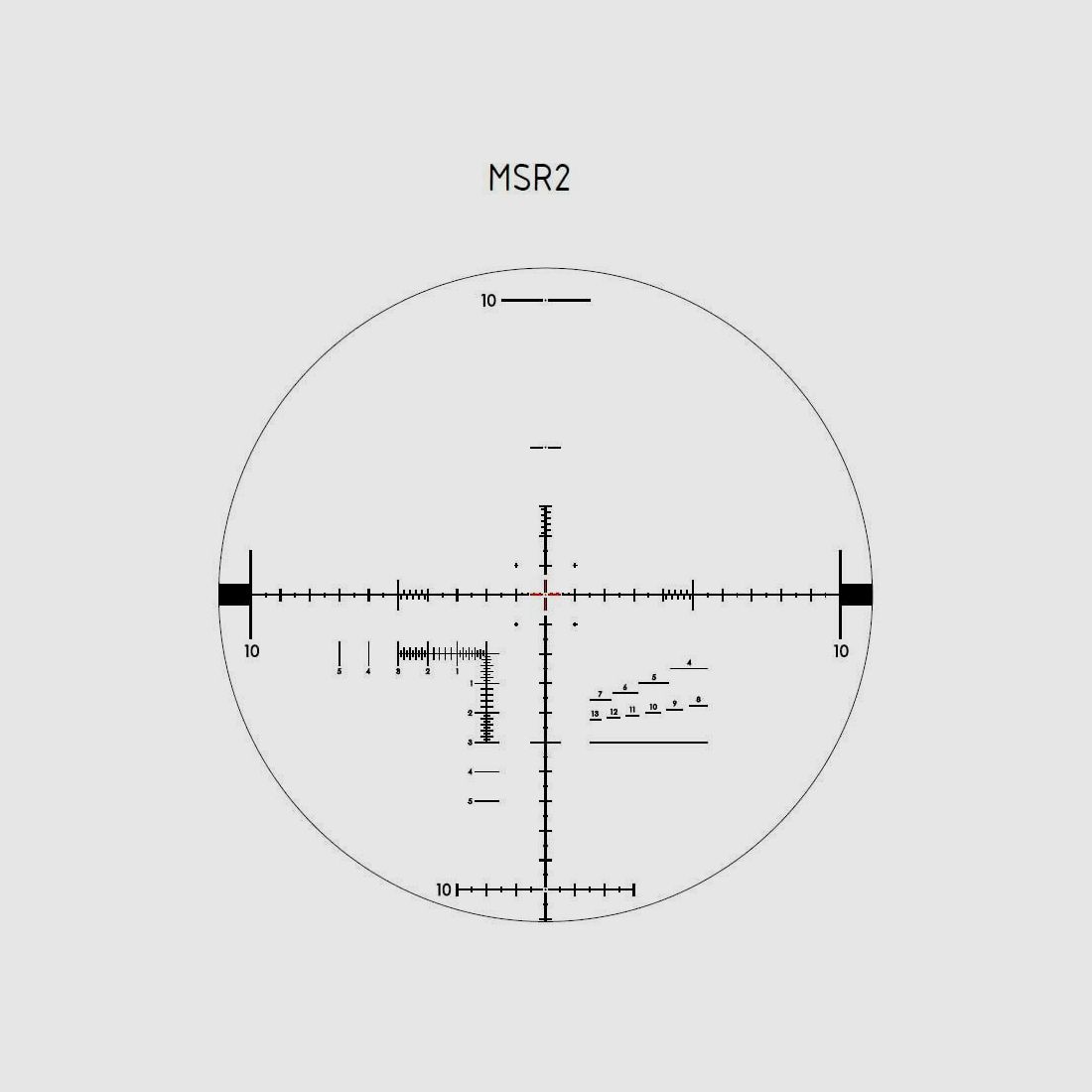 Schmidt & Bender Schmidt & Bender 3-20x50 PM II Ultra Short LP MSR2 1 cm cw DT II+ MTC LT 667-911-822-M3-I6