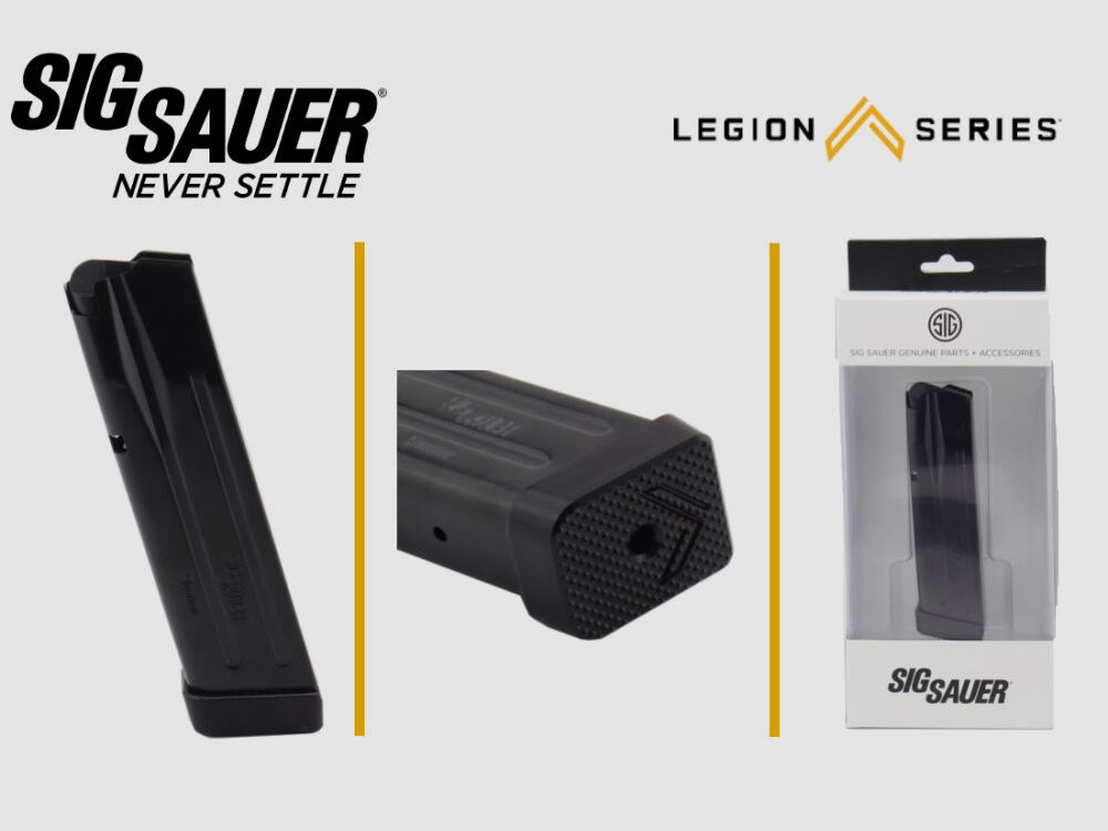 Sig Sauer Original Magazin P320 17-Schuss 9mm Legion für X-Serie AXG AXG PRO