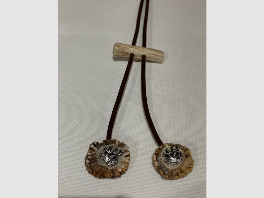 Cravatta da cacciatore cervo handmade, immagine 1 di 2