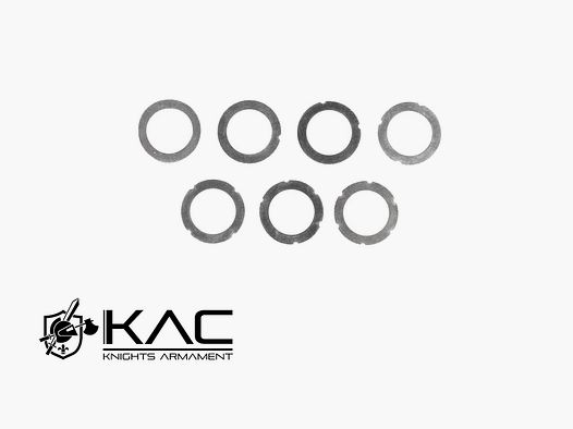KAC 7-Piece Muzzle Device Shim Set 1/2