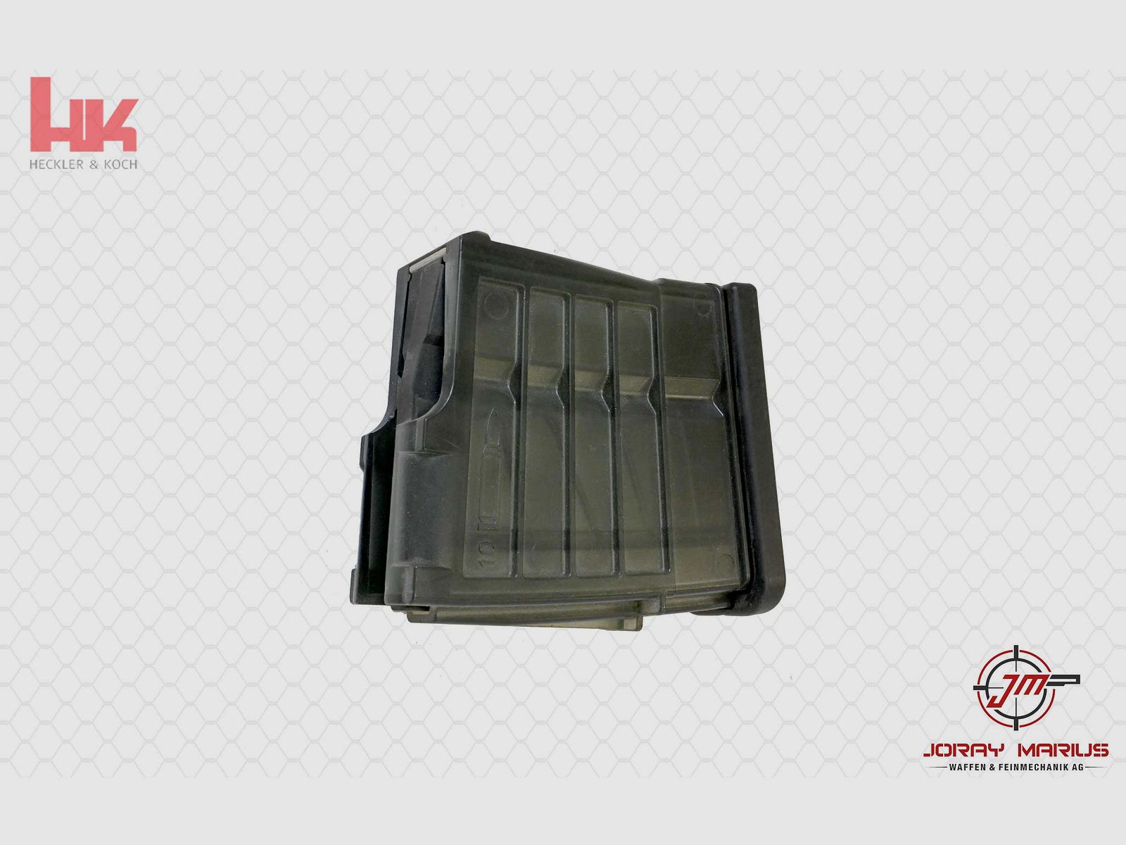 H&K MR308 caricatore .308 Win, 10 colpi (polimero)