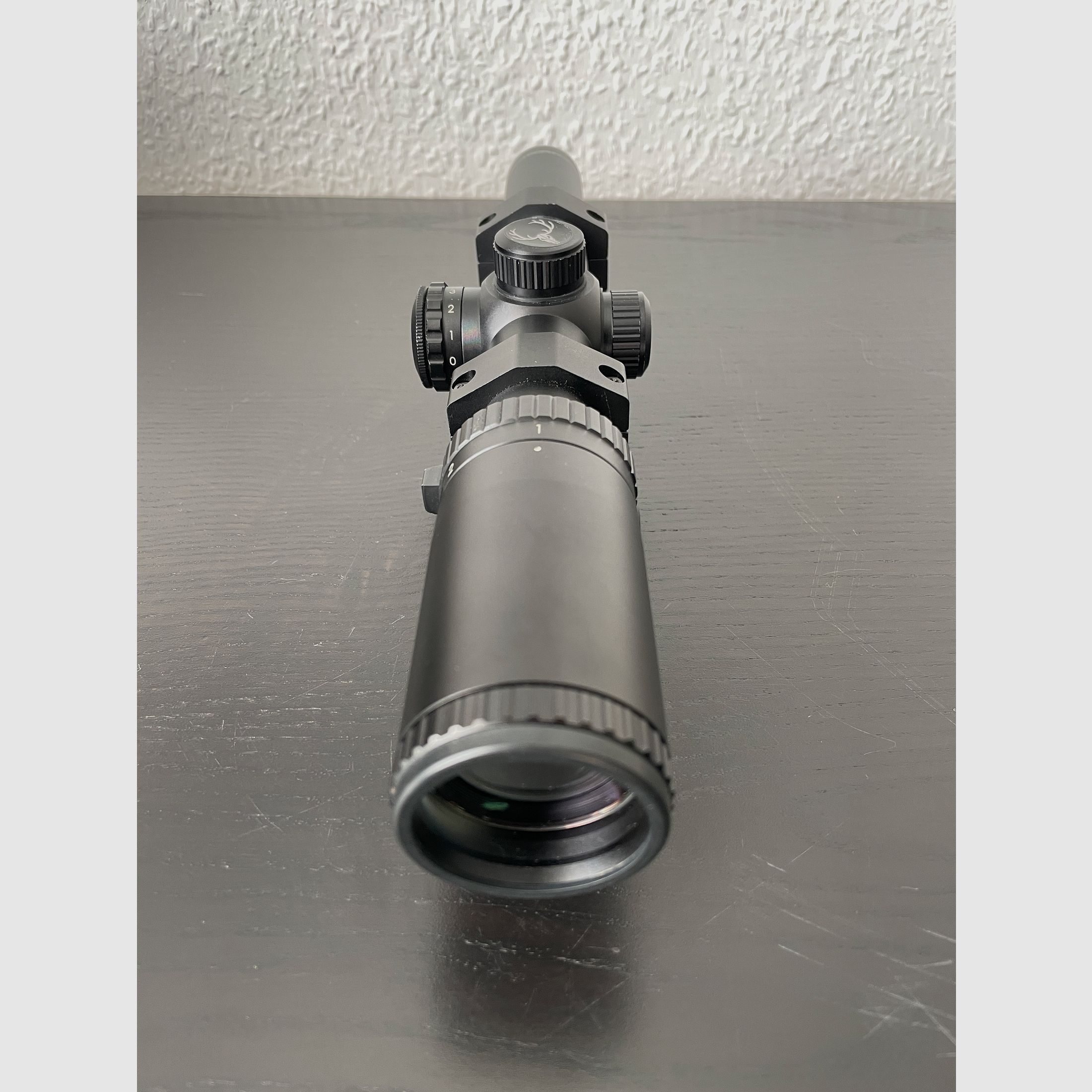 Bushnell Trophy XLT 1-4x24mm Zielfernrohr Optik mit Leupod Montage LPVO