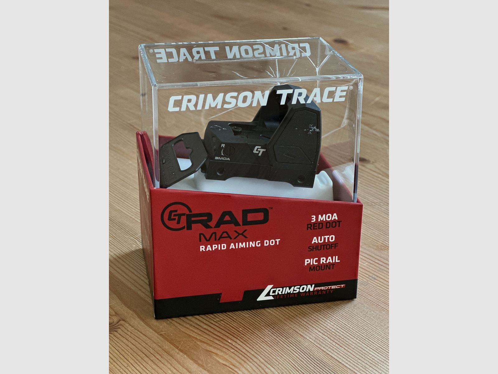 Crimson Trace Rad Max Rotpunkt