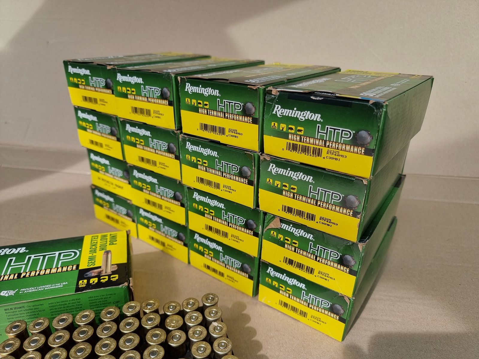 Munition .44 Magnum Remington HTP (High Termal Performance) - 240gr SJHP / TMHS - 836 Schuss