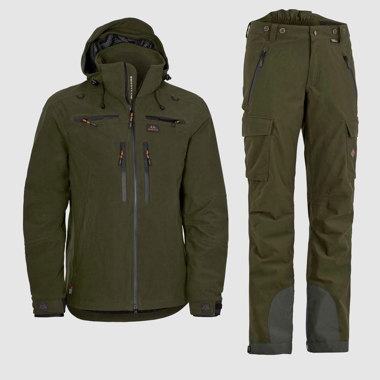 Completo da Caccia Swedteam Ridge Pro Verde Foresta Uomo