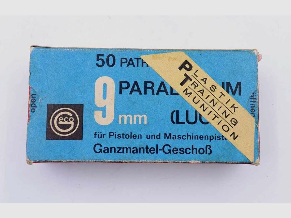 Geco - Fürth Pistolenmunition 9mmLuger/Parabellum/9x19