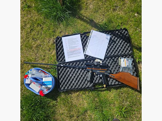 Neuwertiges Narkosegewehr TELINJECT Vario 5V.