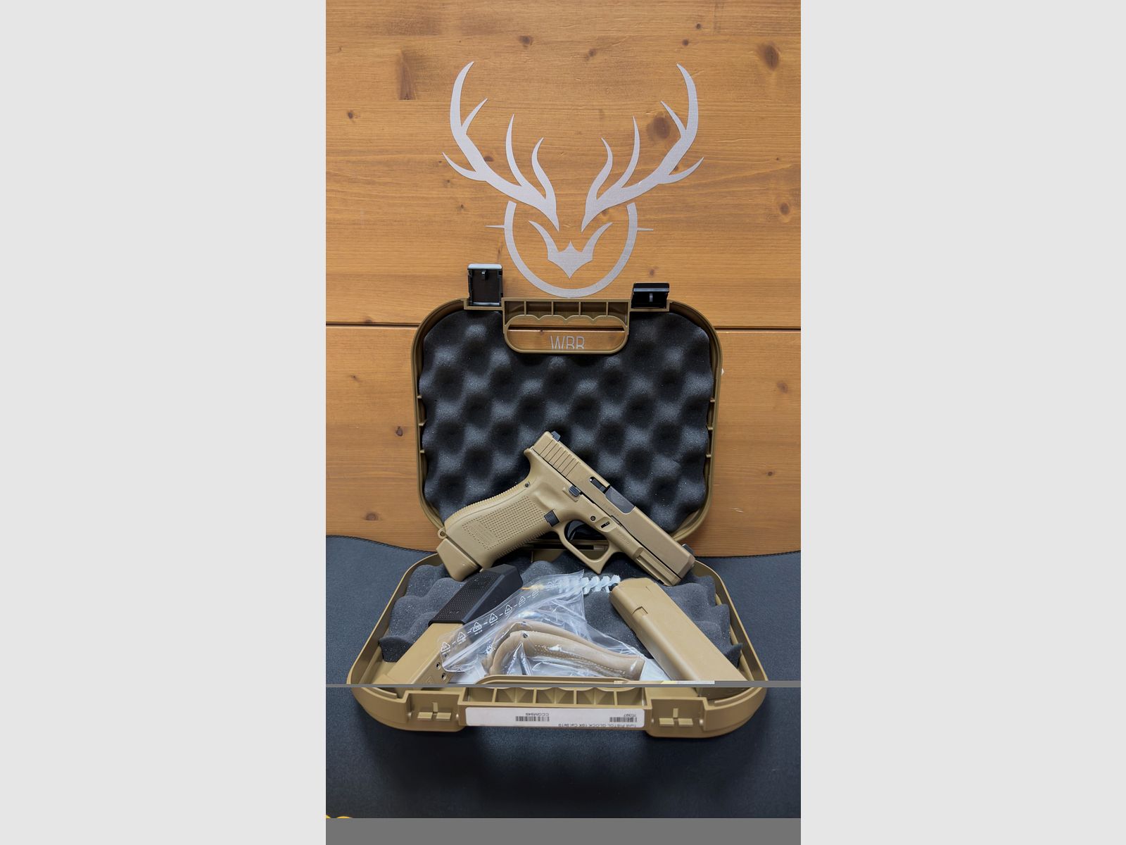 Glock 19X Coyote 9x19 - Komplettpaket