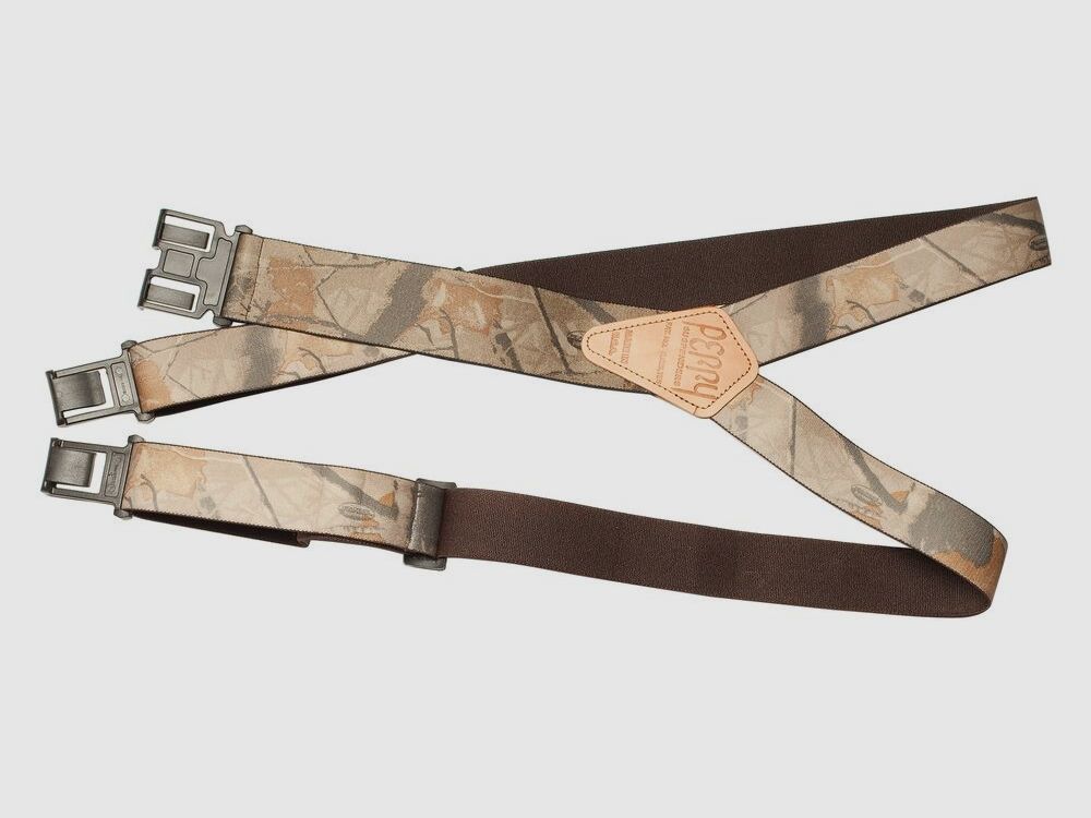 Camouflage bretels om in te haken