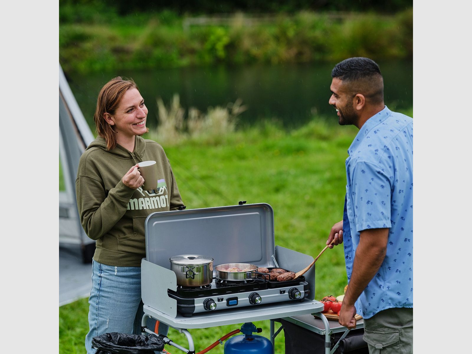 Gaskocher Camping Kitchen 2 MULTI-COOK, 50 mbar, Bild 1 von 7