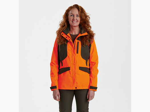 Lady Ann Extreme Jacke mit Membran - Orange – Kleidergröße Damen: 36