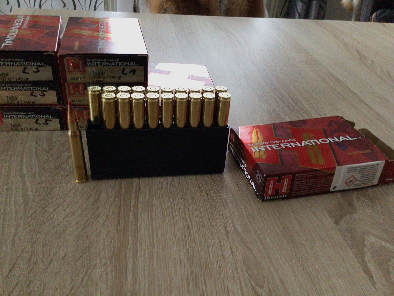7x64 Hornady Superperformance GMX 140 gr. loodvrij, vergelijkbaar met ECX munitie