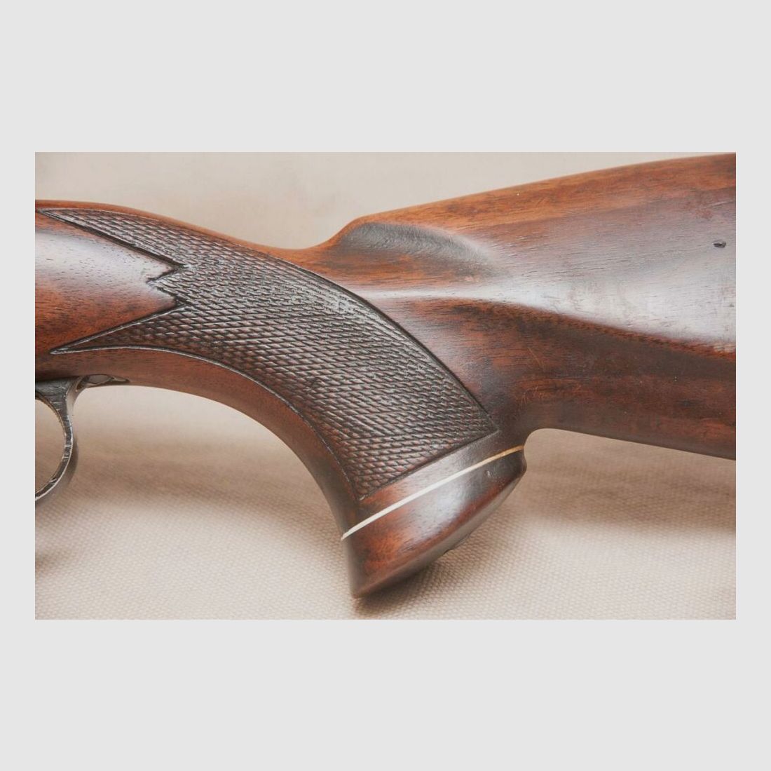 Mauser System 98 Parker Hale mit Zielfernrohr Nickel Marburg 3-12x56 Leuchtabsehen 4
