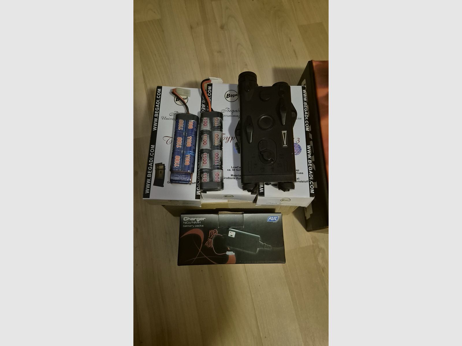 GSG KSK-1K Airsoft G36 <0.5 Joule including magazine, batteries, charger