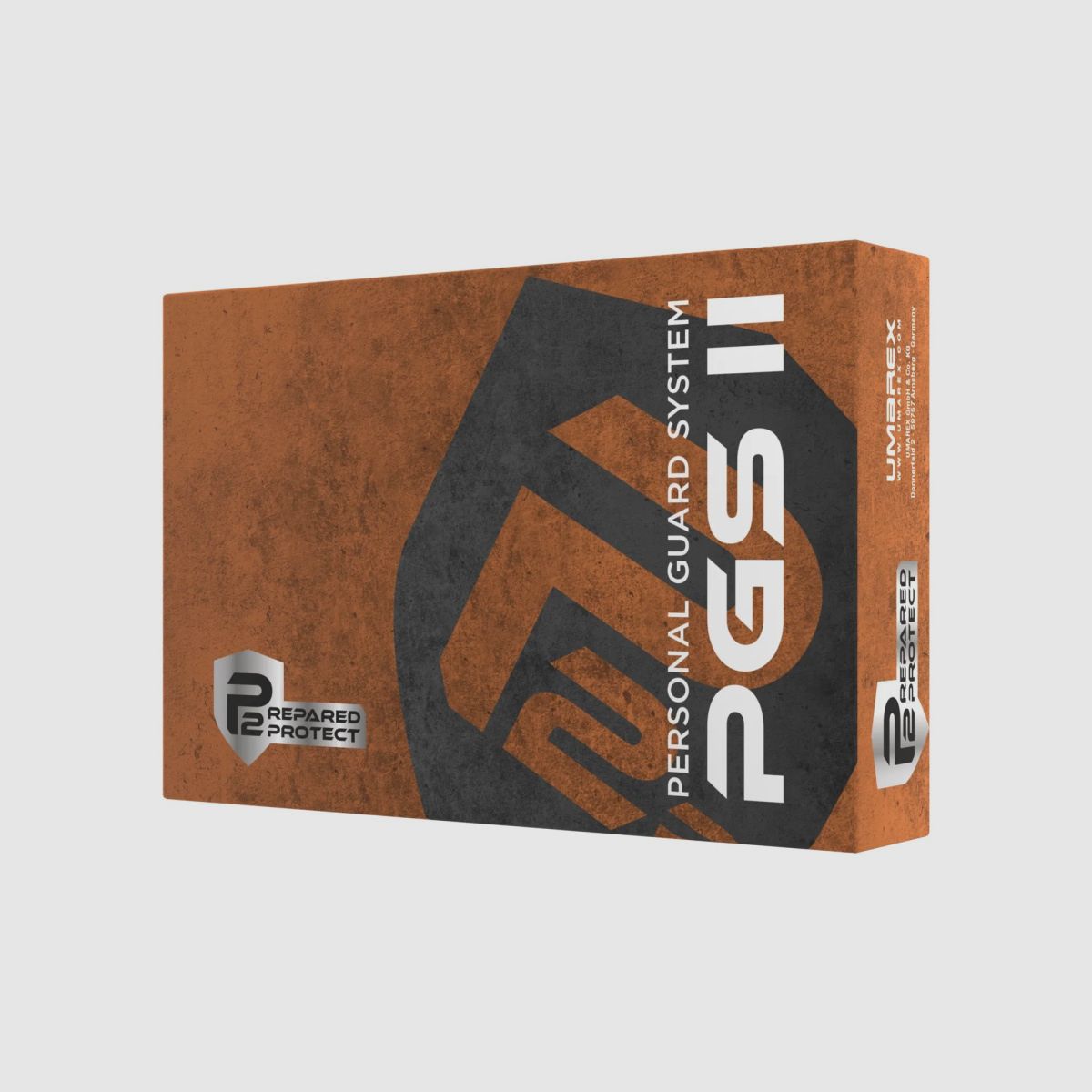 Pistola a spruzzo di peperoncino PGS II Kit con torcia nera inclusa cartuccia di peperoncino da 11 ml