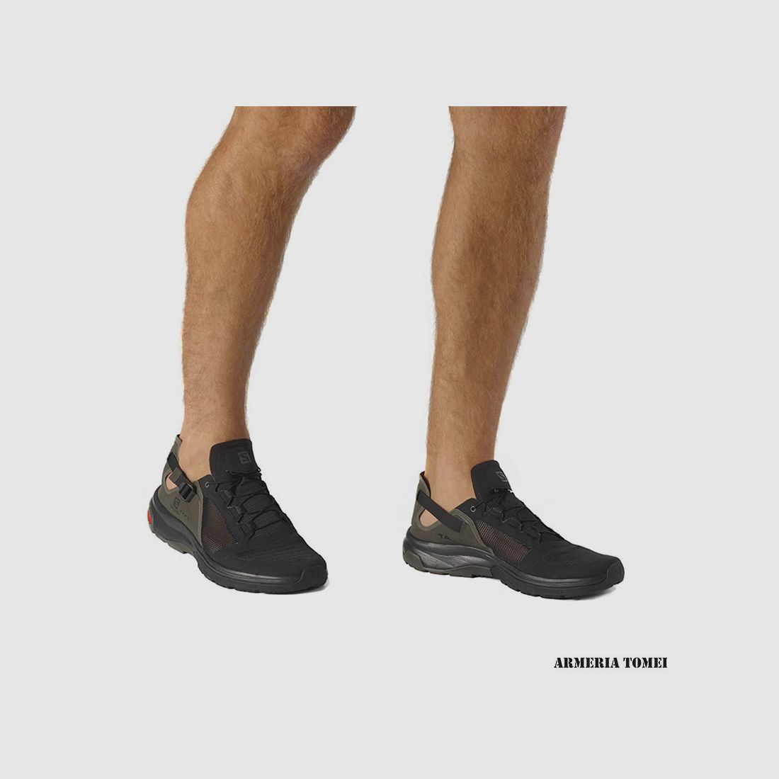 SALOMON – HEREN – TECHAMPHIBIAN 4 Zwart/Donkerbruin, afbeelding 3 van 3