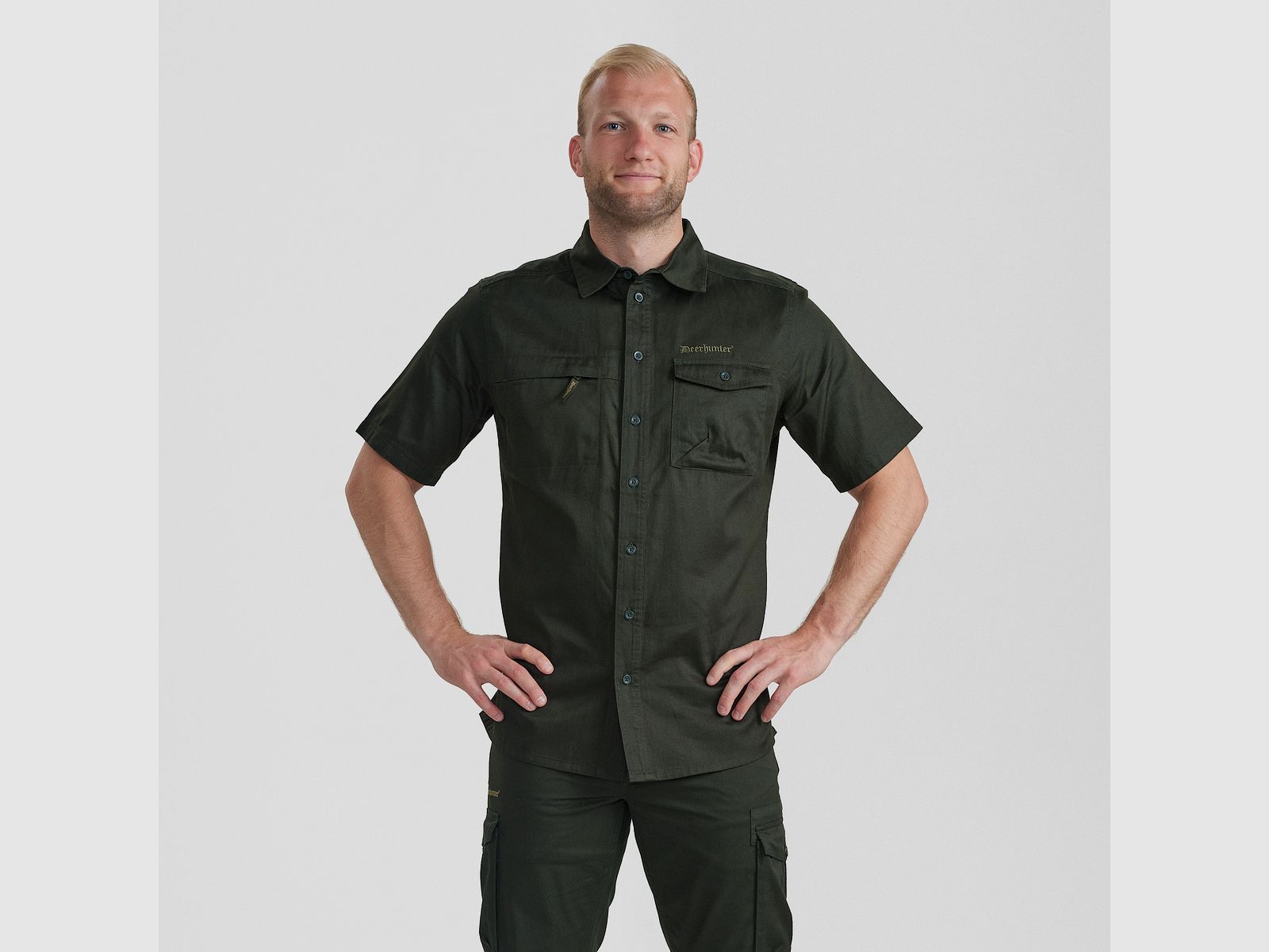 Deerhunter Atlas Shirt S/S Timber 43/44