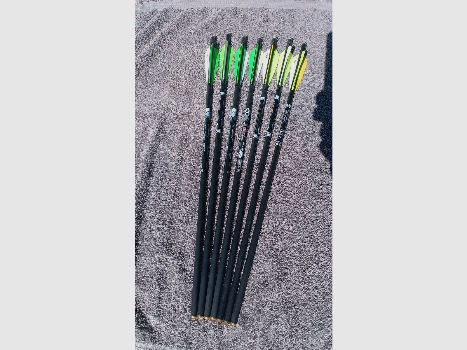 Armbrust Bolzen 20 Zoll GoldTip Laser 2 Flatnock