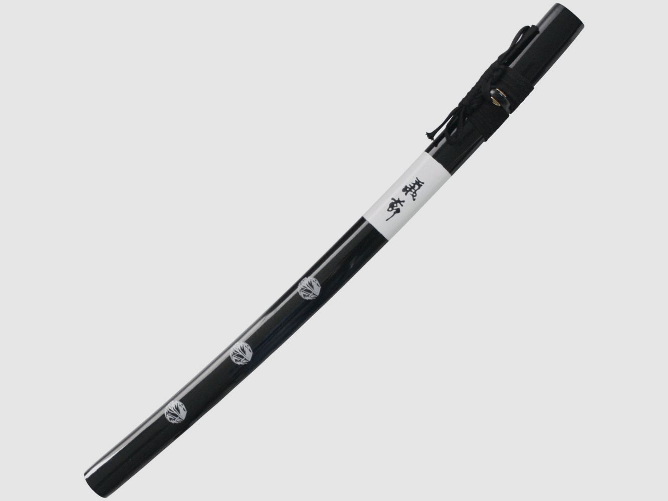Espada samurái blanco-negro, imagen 2 de 4